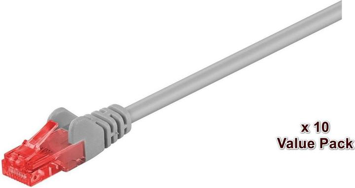 Produktbild MicroConnect UTP Cat6 3m Grey Netzwerkkabel Grau (U/FTP, CAT6, 3 m)