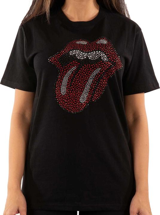 Produktbild The Rolling Stones Unisex Adult Classic Tongue Embellished T-Shirt (S)