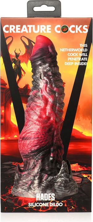 Actual product image Frisky Hades - Silicone Dildo - Medium