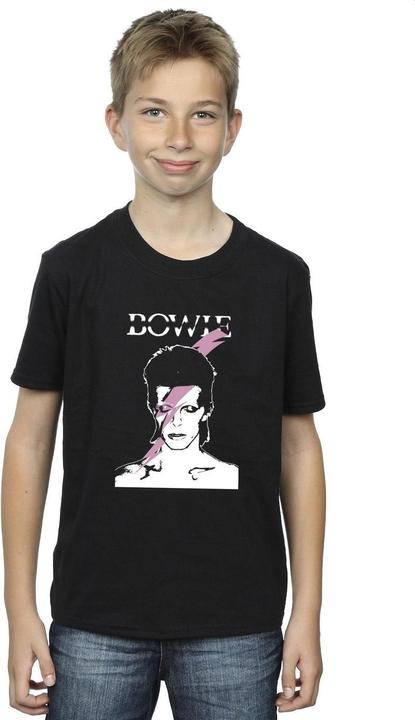 Produktbild David Bowie Pink Flash TShirt Jungen (140, 146)