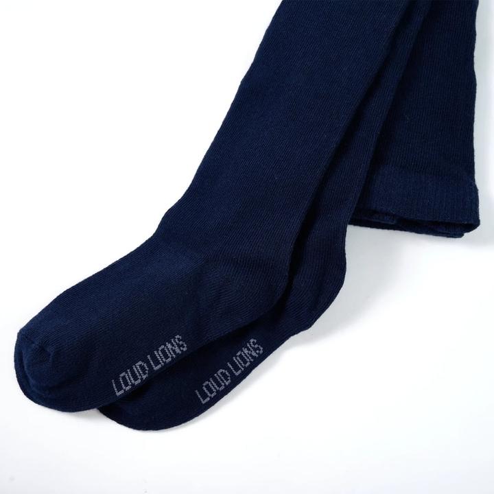 Produktbild VidaXL Kinderstrumpfhose Marineblau 116,Farbe: Marineblau,Material (116)