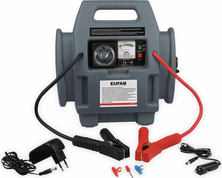 Produktbild Eufab Powerpack mit Kompressor (600 A, 7000 mAh)