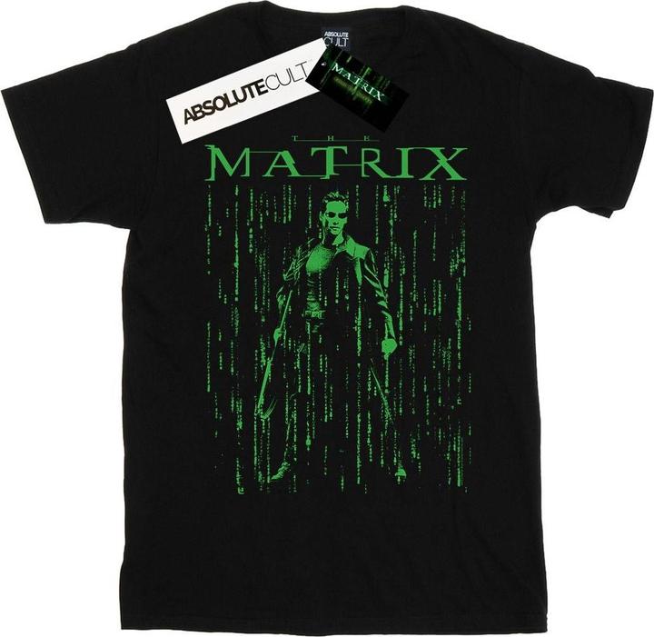 Actual product image The Matrix Mens Neo Neon T-Shirt (XL)