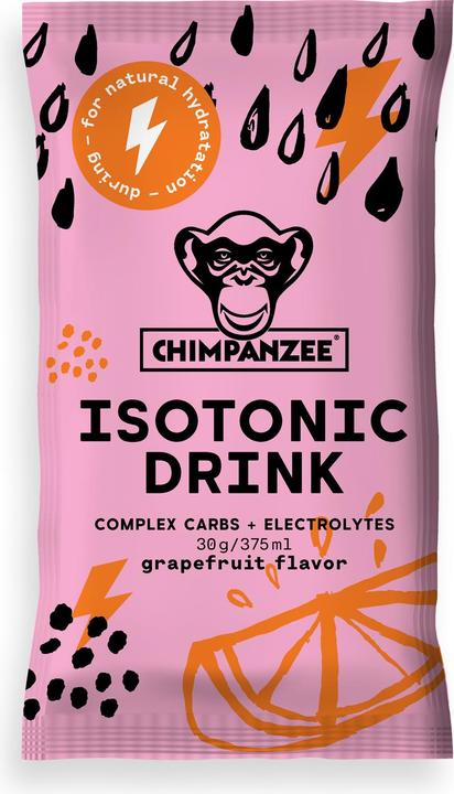 Actual product image Chimpanzee Isotonic Drink (Grapefruit, 25 x)