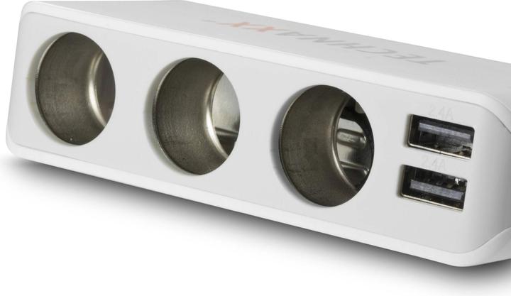Produktbild Technaxx Autoladegerät 4USBAnschlüssen und 3fachVerteiler