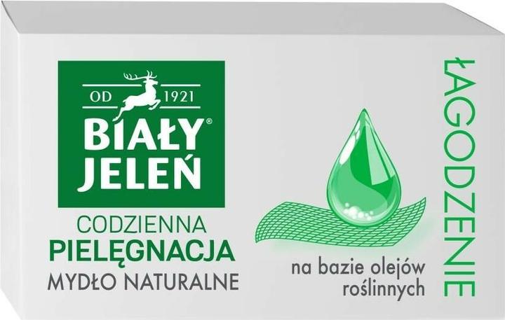 Image du produit Biały Jeleń White Deer - Savon hypoallergénique pour peaux sensibles à base d'huiles végétales 85G (Savon dur)