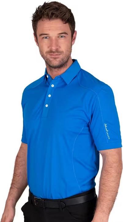 Produktbild Island Green Poloshirt Abgesteppt Emblem (M)