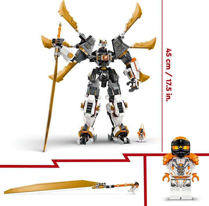 Immagine prodotto LEGO Il mech drago in titanio di Cole (71821, LEGO Ninjago)