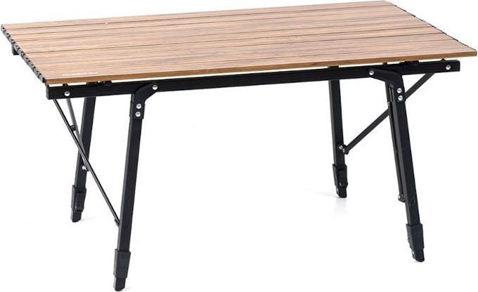 Actual product image Naturehike Aluminium camping table in wood look