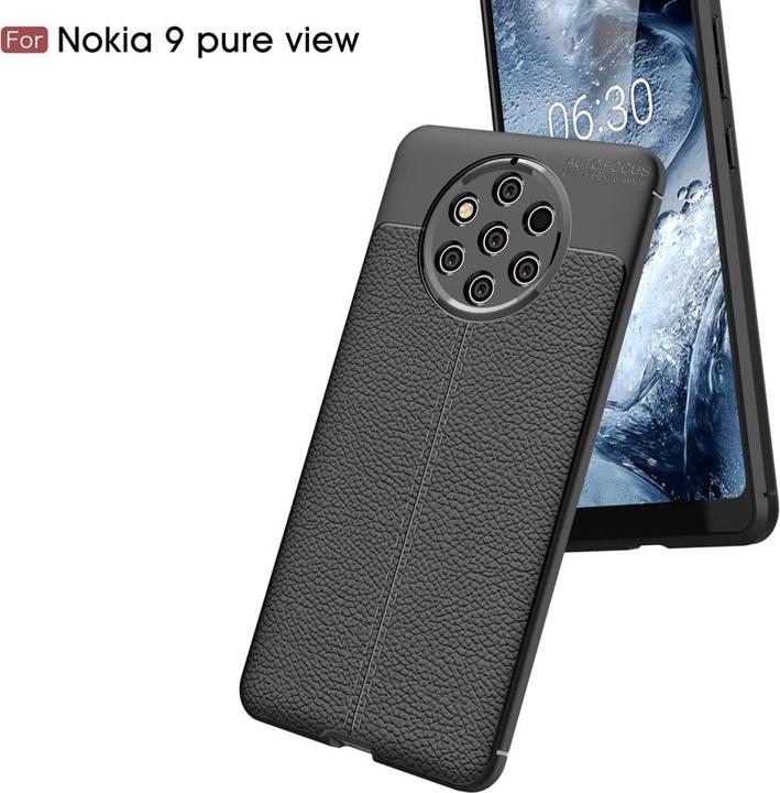 Image du produit Screenguard Housse Nokia 9 PureView Leather Design TPU Cover (Nokia 9 PureView)