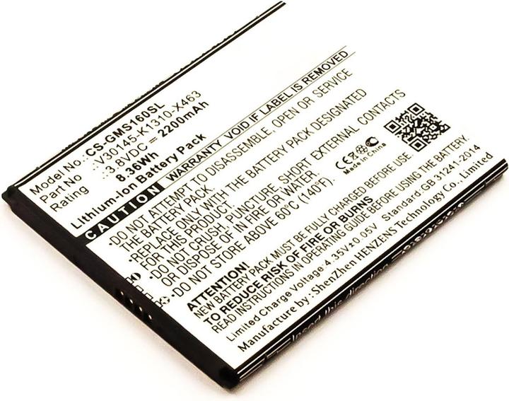 Produktbild AGI 114862 - Akku - Gigaset - GS160 - Schwarz - Lithium-Ion (Li-Ion) - 2200 mAh