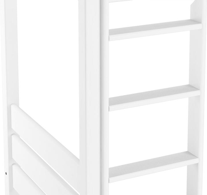 Produktbild Erst-Holz Erwachsenen-Etagenbett weiss 90x220 Hochbett teilbar Nische 100 2 Rollroste 60.16-09-220 W T100 (90 x 220 cm)