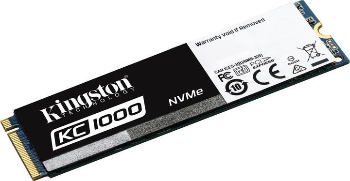 Actual product image Kingston Kc1000 (960 GB, M.2)