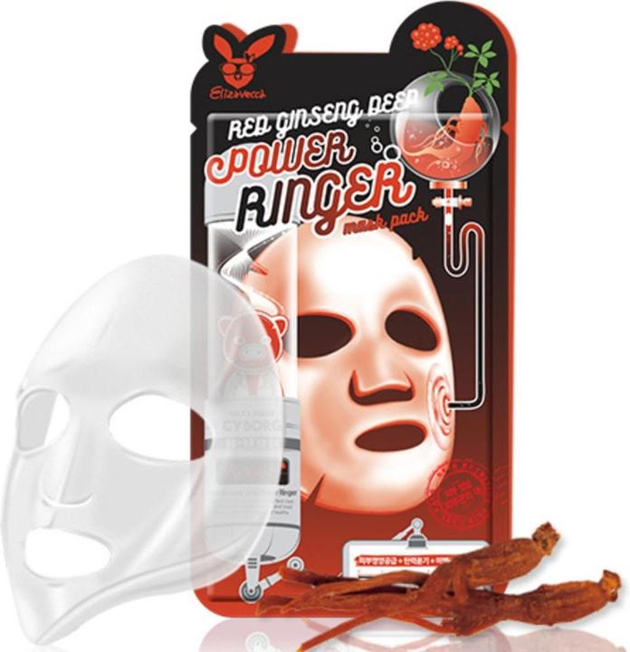 Elizavecca Red Ginseng Deep Power Ringer Mask Pack