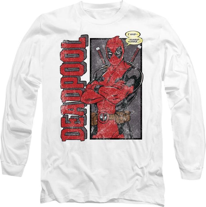 Immagine prodotto Deadpool I Said Mumble Maglietta Adulto Unisex (XL)