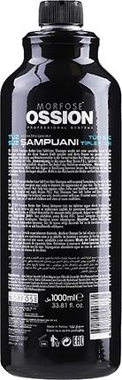 Produktbild Morfose Ossion Barber Keratin Treatment Shampoo szampon do wszystkich rodzajów włosów Salt Free (1000 ml, Flüssiges Shampoo)