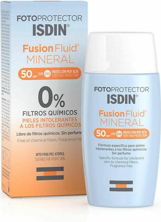 Isdin Fusion Fluid Mineral Spf50 50ml (Sonnencreme, SPF 50, 50 ml)