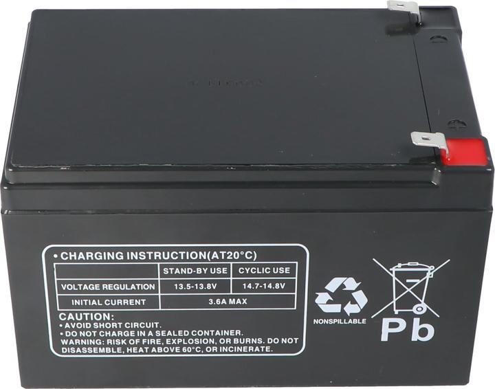 Image du produit Mtxtec Original Bleiakku für MP12-12B (12 V, 12 Ah)