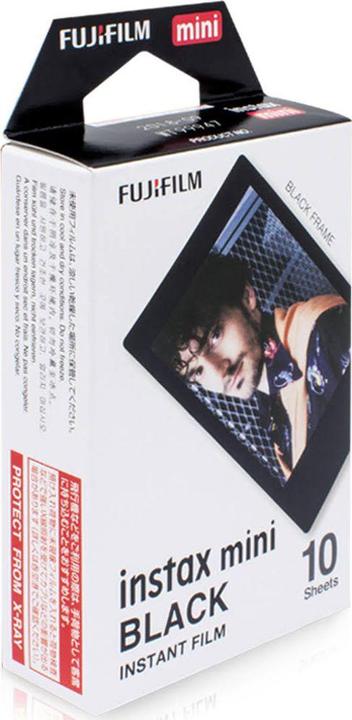 Actual product image Fujifilm Instax Mini 10 sheets black (Instax Mini)