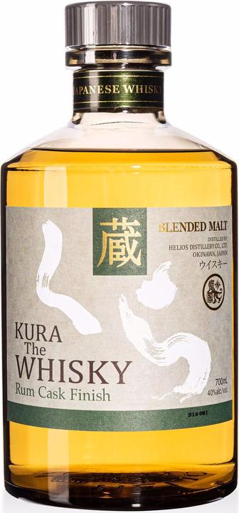 Immagine prodotto Helios Distillery Kura The Whisky Rum Cask Finish (Malto miscelato, Whisky giapponese, 1 x 70 cl)
