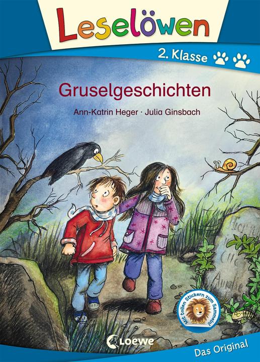 Image du produit Les lions de lecture 2e classe - Histoires d'horreur (Allemand, Julia Ginsbach, Livres de première lecture Loewe, Ann-Katrin Heger, 2017)