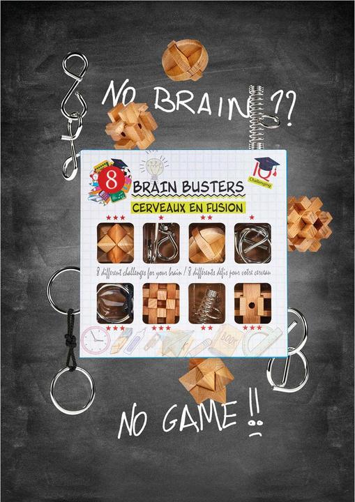 Produktbild Eureka! Puzzle Collection Brain Busters / Cerveaux en Fusion (8 Teile)