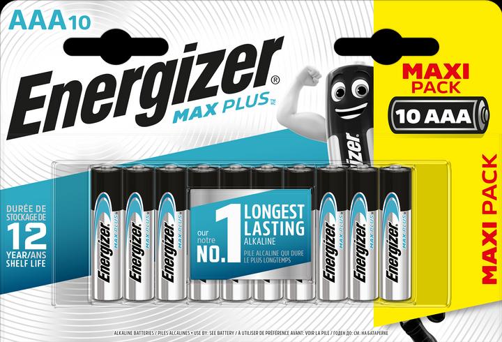 Produktbild Energizer Max Plus Alkaline (10 Stk., AAA)