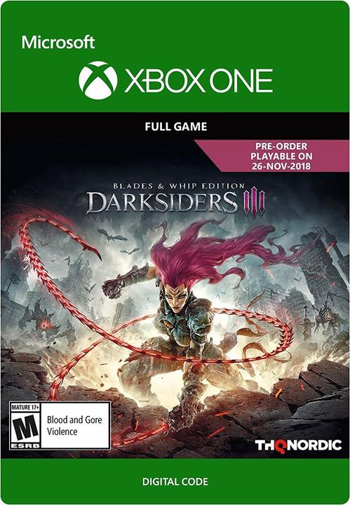 Immagine prodotto Microsoft Darksiders III: Blades & Whips Edition (Xbox Series X, Xbox One S, Xbox Serie S, Xbox One X)