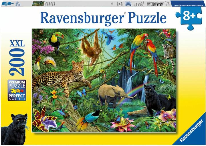 Image du produit Ravensburger Les animaux dans la jungle (200 pièces)