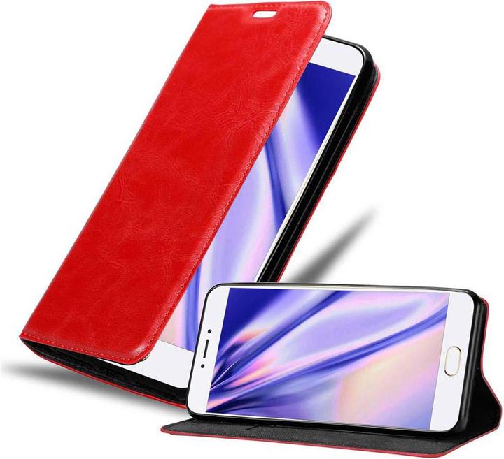 Actual product image Cadorabo Book Invisible Magnet Cover (Meizu MX6)