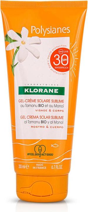 Produktbild Klorane Monoï & Tamanu (Sonnencreme, SPF 30, 200 ml)