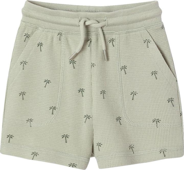 Produktbild Vertbaudet Bio-Kollektion: Baby Shorts aus Waffelpikee mit Palmen (74)