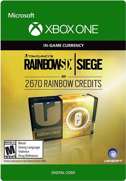 Immagine prodotto Microsoft Tom Clancy's Rainbow Six Siege Currency Pack 2670