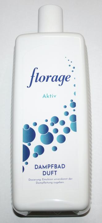 Actual product image Florage Dampfbad-Duft-Emulsion AKTIV 1000 ml