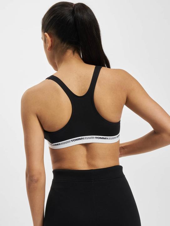 Actual product image Tommy Hilfiger Ladies Unlined Bralette Bra, Black, S (S)