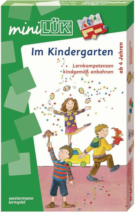 Produktbild miniLÜK-Set. Im Kindergarten (Deutsch, Michael Junga, 2013)