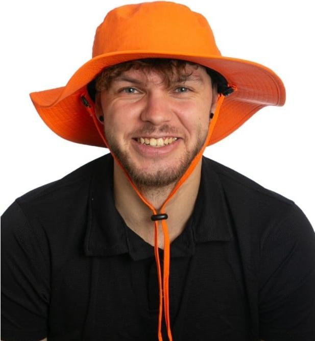 Produktbild IQ-UV UV Schutz Sonnenhut recycelt orange (1 Stk)