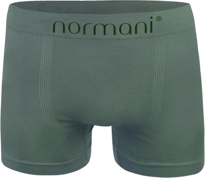 Produktbild Normani 12 Stück Mikrofaser-Boxershorts für Herren (S/M, 12er Pack)