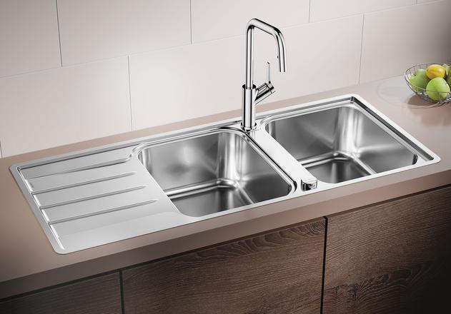 Actual product image Blanco Lemis 8 S-IF (Fitted sink, 116 cm, 50 cm)