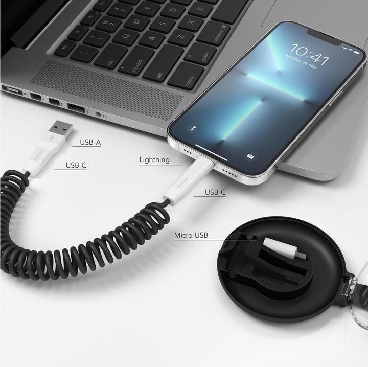 Produktbild Vonmählen All-in-One Charging Cable Allroundo C (0.75 m, USB 2.0)