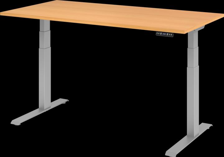Image du produit Hammerbacher UPLINER-K - Bureau à hauteur réglable électriquement, 640 - 1290 mm, l x p 1600 (1600 x 800 x 640 mm)