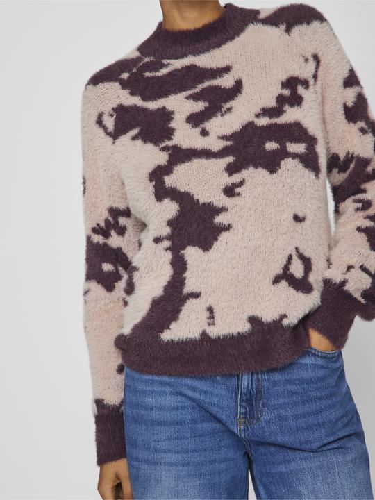 Vila Gemusterter Strickpullover (XL)