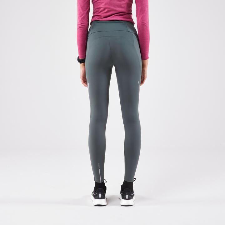 Produktbild Kiprun Lauftights lang Damen - Run 500 Warm grün (W35)