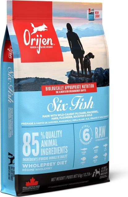 Produktbild Orijen Six Fish (Adult, 1 Stk., 11400 g)