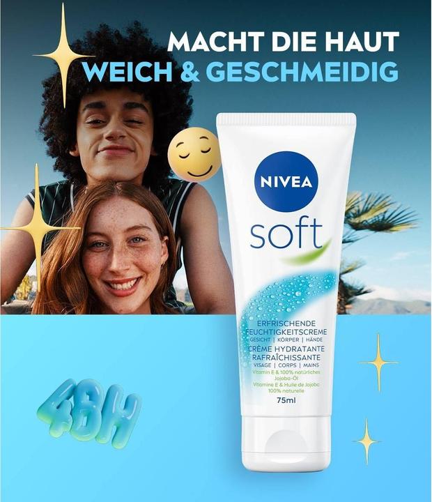 Immagine prodotto NIVEA Soft Tube (Crema corpo, 75 ml)