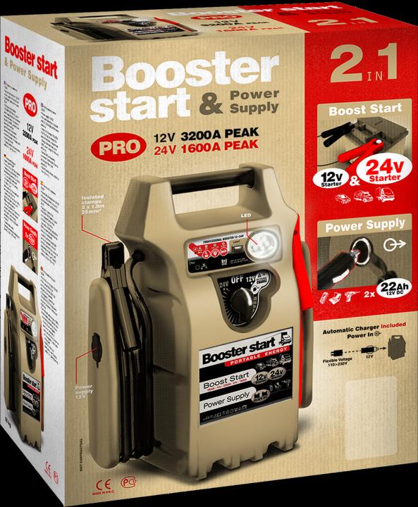 Immagine prodotto GYS Booster di avviamento, STARTpack TRUCK (750 A, 44000 mAh)