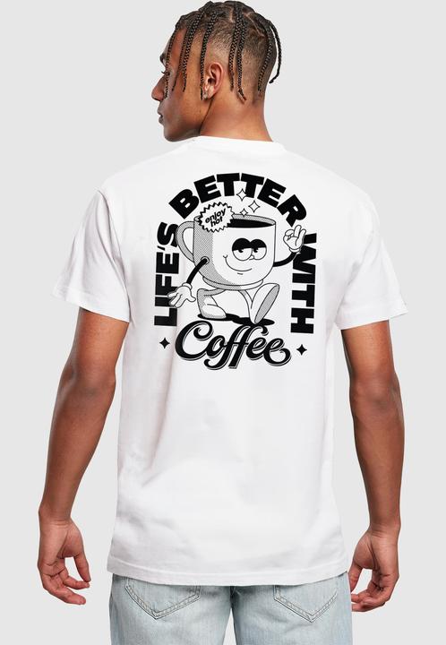 Immagine prodotto Mister Tee MisterTee Better With Coffee Tee - 193869 (L)