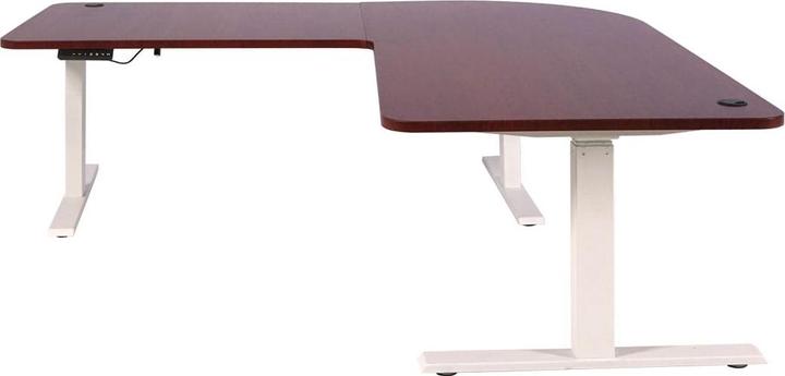 Image du produit Swisshandel24 Bureau d'angle, bureau informatique, réglable en hauteur électriquement Memory 178x178cm 84kg
