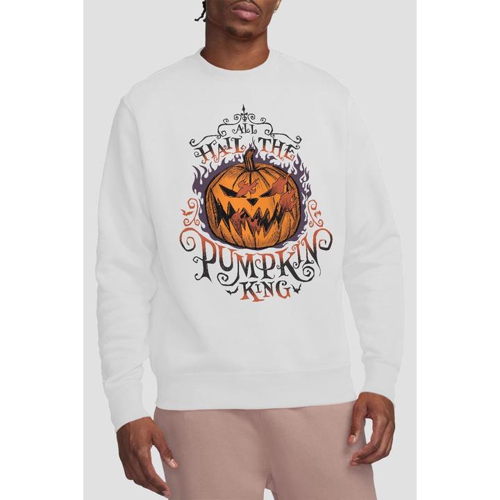 Immagine prodotto The Nightmare Before Christmas Hail The Pumpkin King Felpa Adulto Unisex (S)
