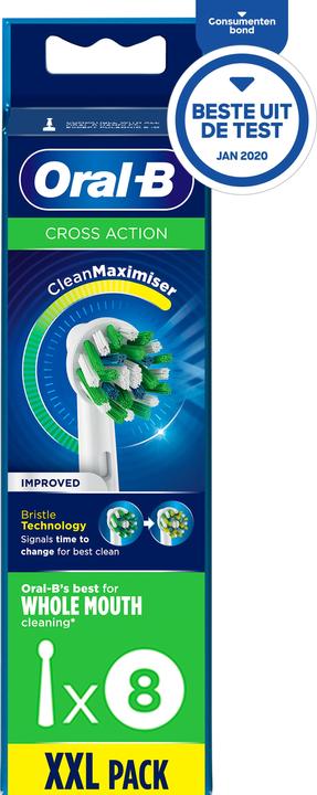 Immagine prodotto Oral-B CrossAction 80339341 Testina per spazzolino elettrico (e) (8 x)